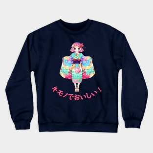 Delicious kimono Crewneck Sweatshirt